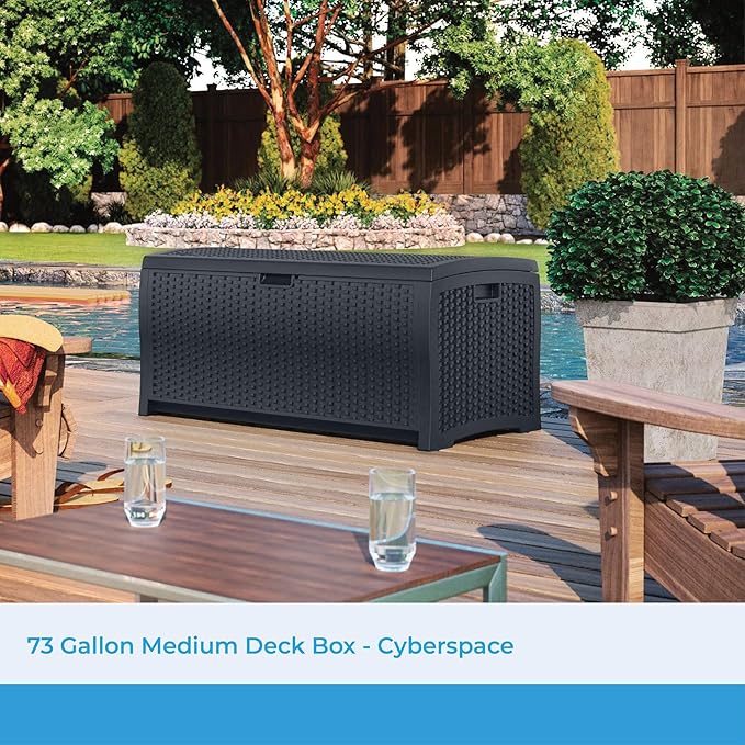 Suncast Outdoor Storage Box - Image 2