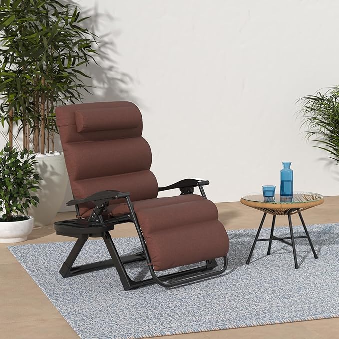Best Choice Products Oversized Zero Gravity Chair, Folding Outdoor Patio - Image 2