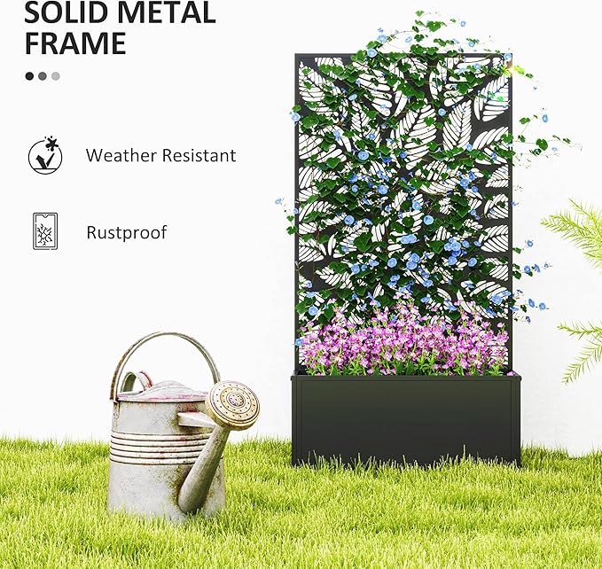 Outsunny Metal Raised Garden Bed - Image 5