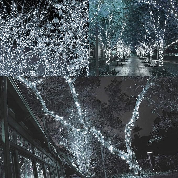LJLNION 300 LED String Lights Outdoor Indoor, Extra Long 98.5FT Super Bright - Image 5
