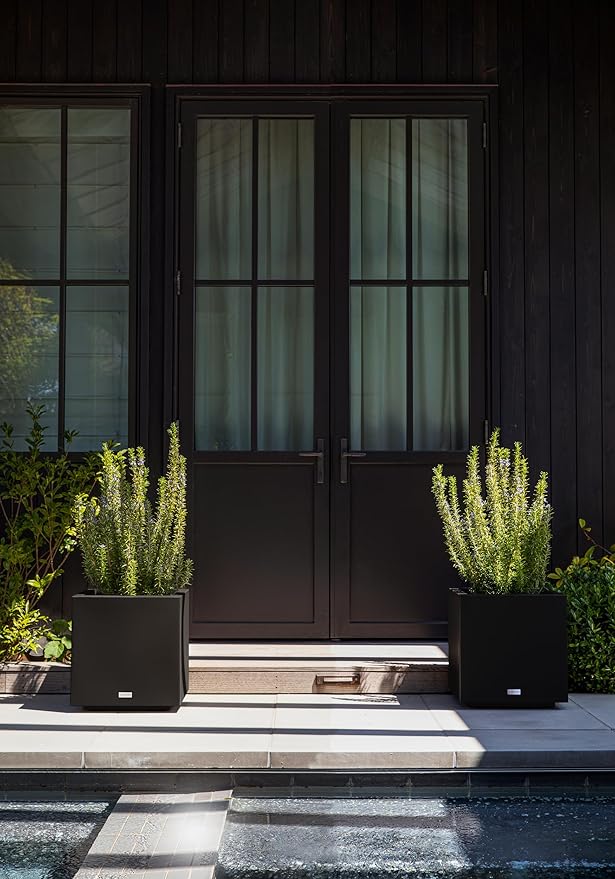 Veradek Block Series Cube Plastic Planter - Image 6