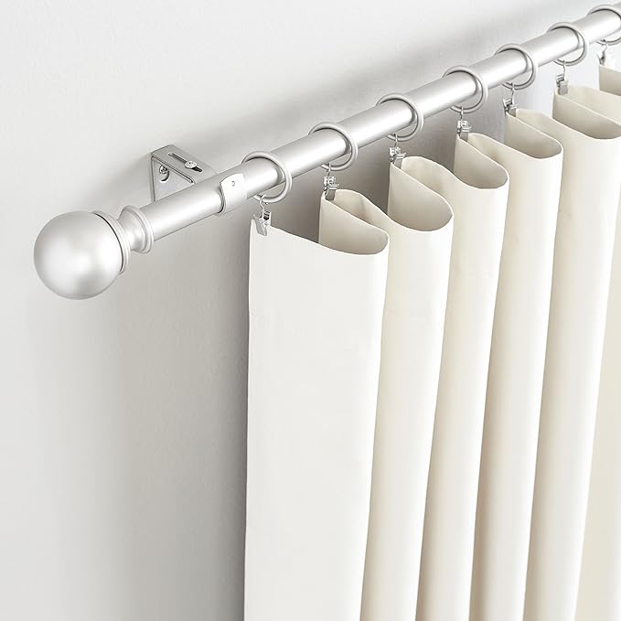 Amazon Basics Sturdy Adjustable Curtain Rod - Image 7
