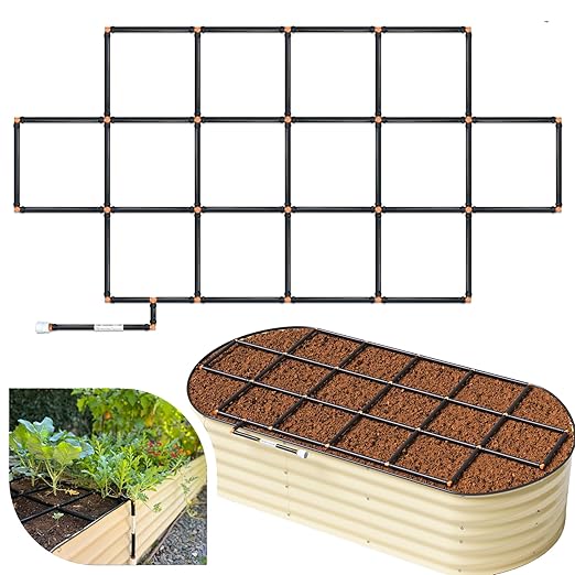Garden Grid Watering System | Raised Garden Bed Drip Irrigation System – But by GardenInMinutes