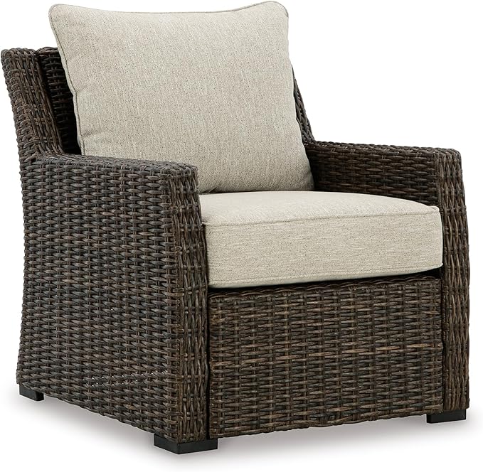 Signature Design by Ashley Brook Ranch Casual Nuvella Weather Resistant Fabric by SignatureDesignbyAshley