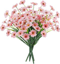 MACTING Artificial Flowers for Outdoors 6 Bundles UV Resistant Fake Flowers No by MACTING