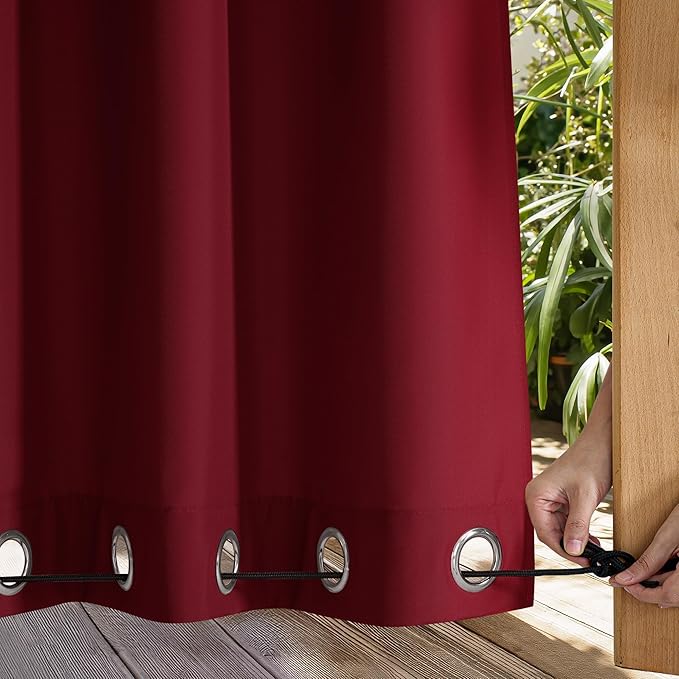 NICETOWN Canvas Outdoor Curtains - Image 5