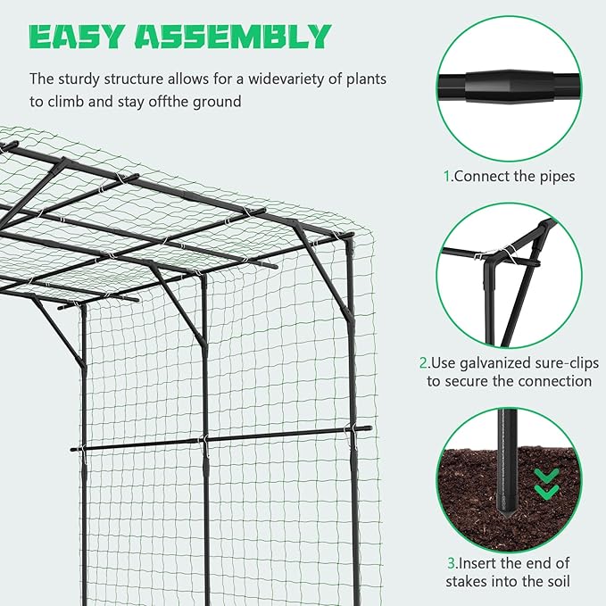 DoCred Tall Garden Arch Trellis - Image 5