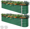 YITAHOME 17" Tall 9 in 1 Large Raised Garden Bed Kit, Outdoor Above Ground by YITAHOME