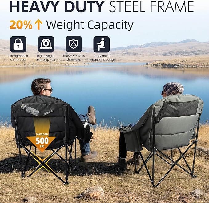 Oversized Camping Chair for Adults - Image 5