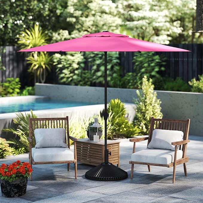 Abba Patio 9FT Lyon Outdoor Patio Umbrella Outdoor Table Umbrella - Image 2
