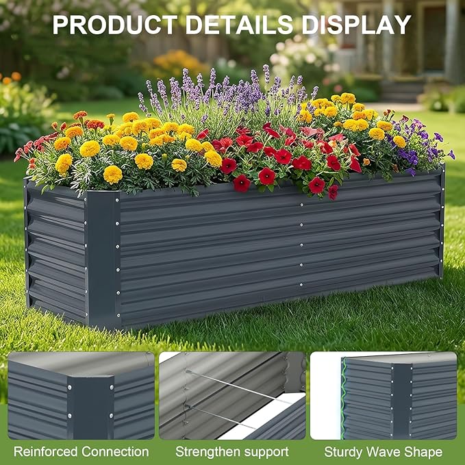 6x2x2ft Raised Garden Bed - Image 4