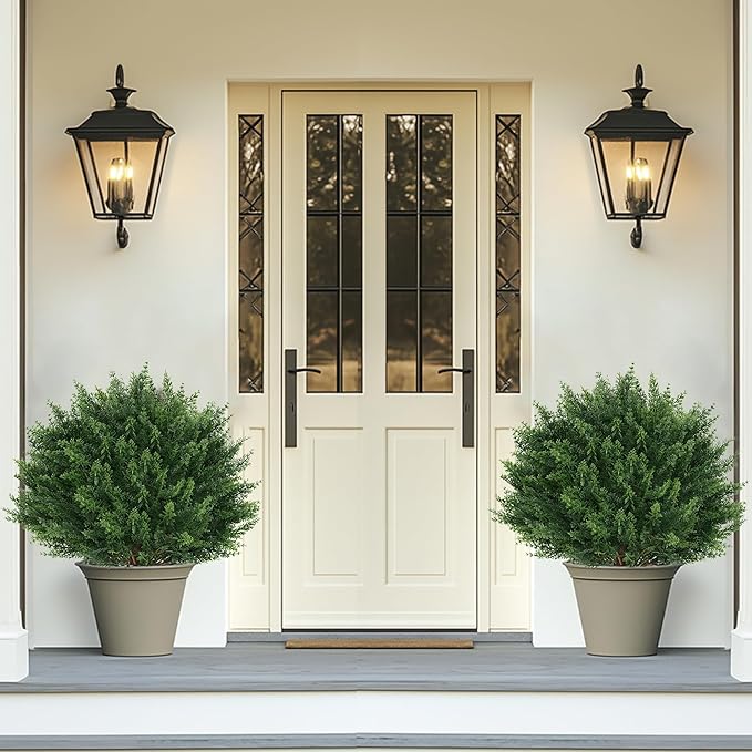 Artificial Cypress Topiary Tree - Image 4