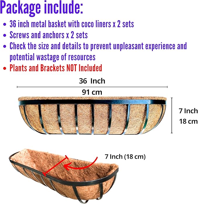LaLaGreen Deck Railing Planter Box - Image 2