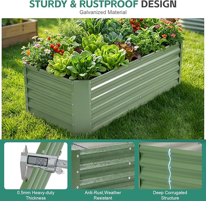 Galvanized Raised Garden Bed - Image 6