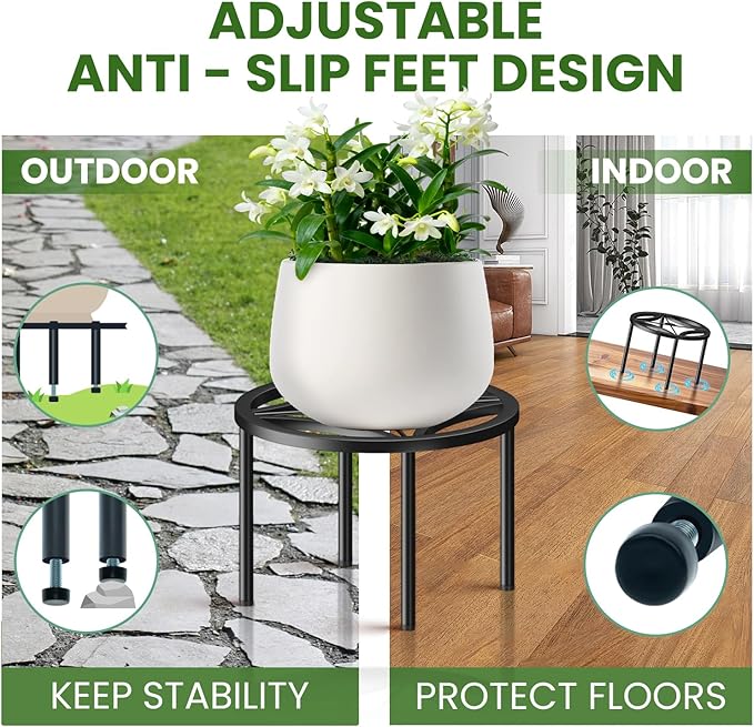 TOSKING 3-Pack Plant Stands - Image 6