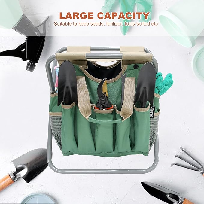 MDSTOP Folding Gardening Stool - Image 8