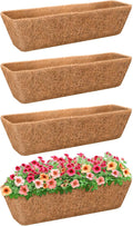 Riare 4 Pack 30 Inch Rectangle Coconut Liners by Riare