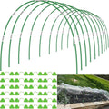 60pcs Garden Hoops for Raised Beds Wide, 8ft Greenhouse Hoops Grow Tunnel for by FuBegi