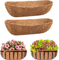 Riare 2 Pack 30 Inch Trough Coco Coir Liners by Riare