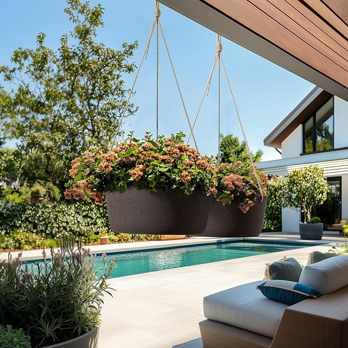 La Jolie Maison Large Hanging Planters - Image 2