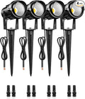 6W 700LM Low Voltage Landscape Lighting, 12V AC/DC 3000K Warm White LED Low by Wilawels