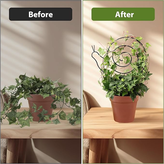 2 Pack Plant Trellis Indoor, Decorative Trellis - Image 3