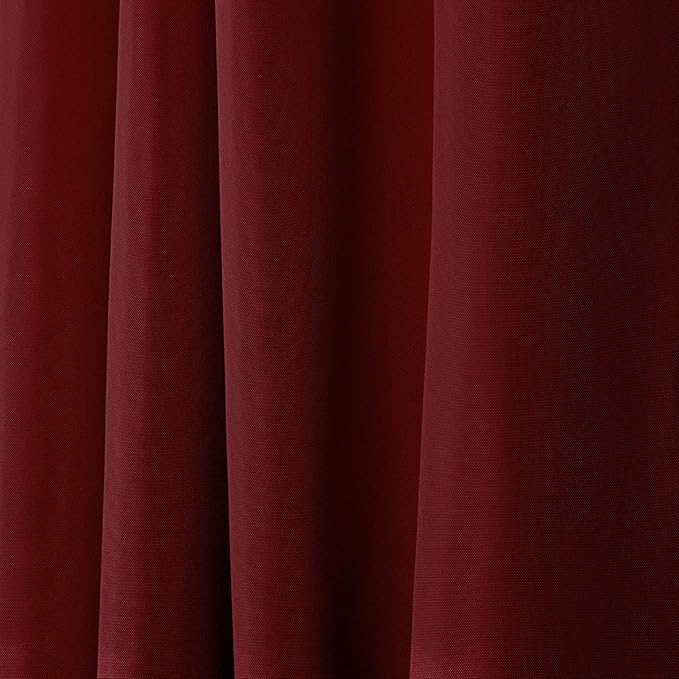 NICOLE MILLER NEW YORK Canvas Indoor/Outdoor Grommet Top Curtain Panel Pair - Image 2