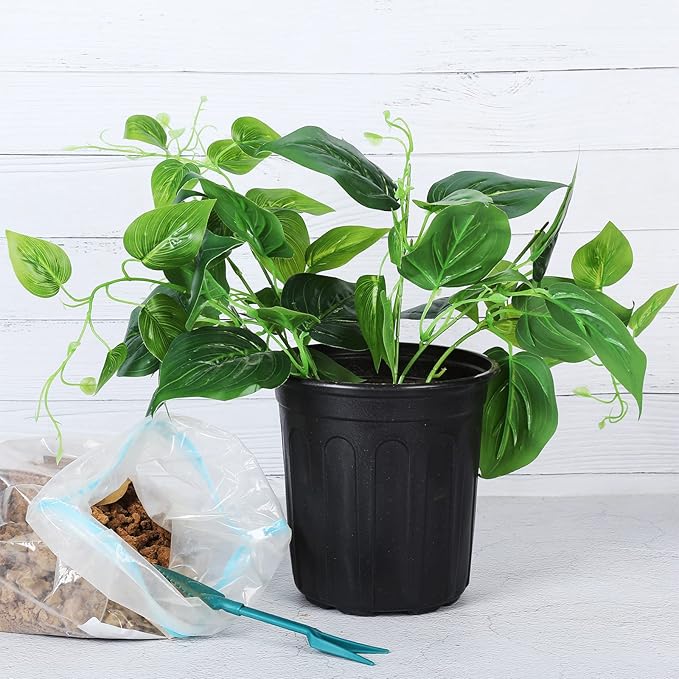 JERIA 100-Pack 1 Gallon Flexible Plant Nursery Pots - Image 6