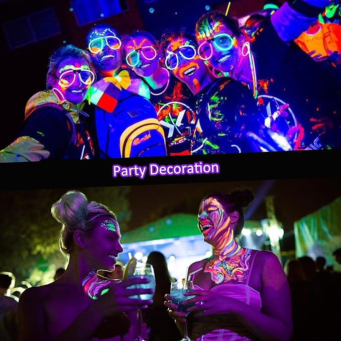 12W Black Lights for Glow Party - Image 6