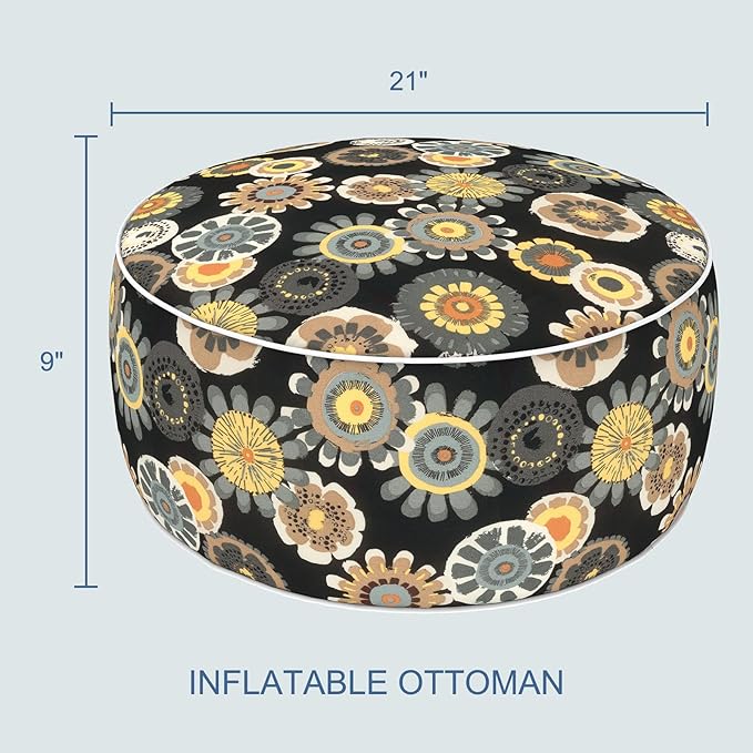 LVTXIII Indoor/Outdoor Inflatable Ottoman - Image 3