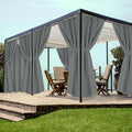 HolidayIdeas Grommet Top Outdoor Curtains by HolidayIdeas