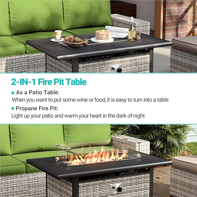 7-Piece Outdoor Patio Furniture Set - Image 5