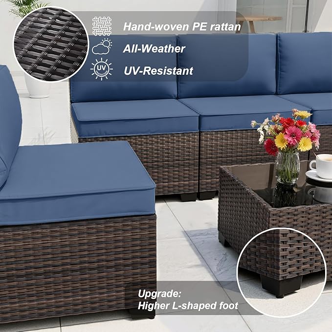 ALAULM Patio Furniture Set - Image 4