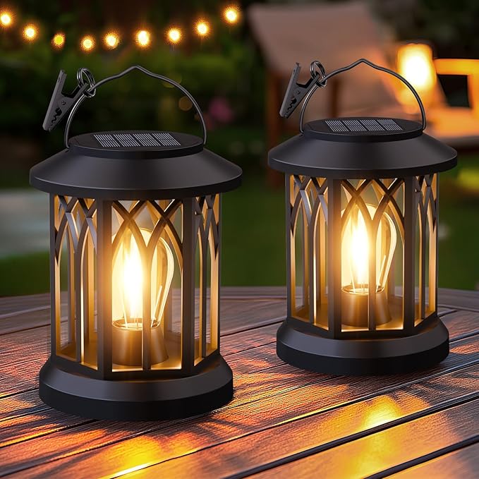 6 Pack Solar Lanterns Outdoor Waterproof - Image 7