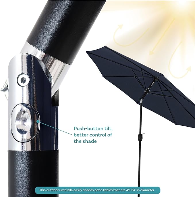 Sunnydaze Outdoor Patio Umbrella - Image 2