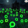 Halloween Solar Lights Outdoor Waterproof Solar Scary Eyeball Lights, 2 Pack by YShengMian