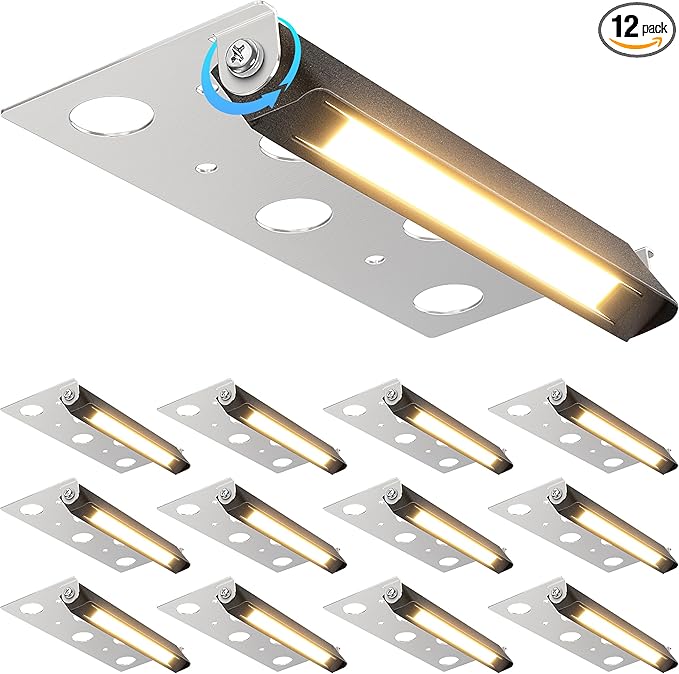 SUNVIE 7 Inch Retaining Wall Lights 5W LED Hardscape Lighting 12V-24V Low by SUNVIE