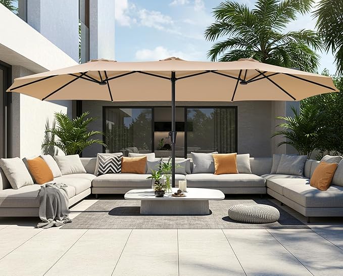 SUPERJARE 15FT Outdoor Umbrella - Image 2