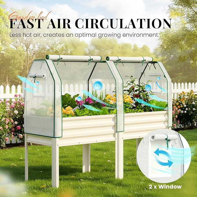 KING BIRD Large Raised Garden Bed - Image 2