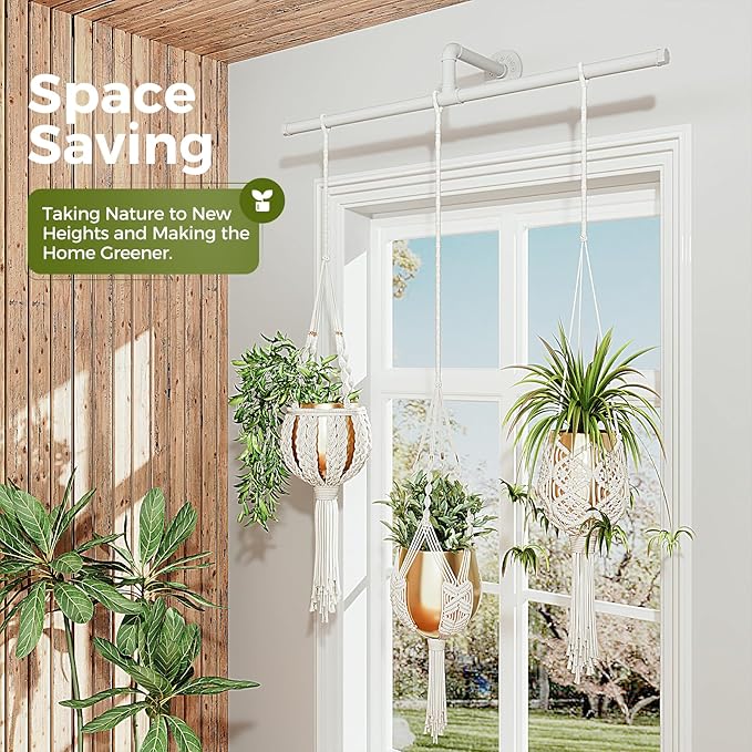 Bamworld Hanging Planters for Indoor Plants Plant Hanger Indoor Hanging Plant - Image 3