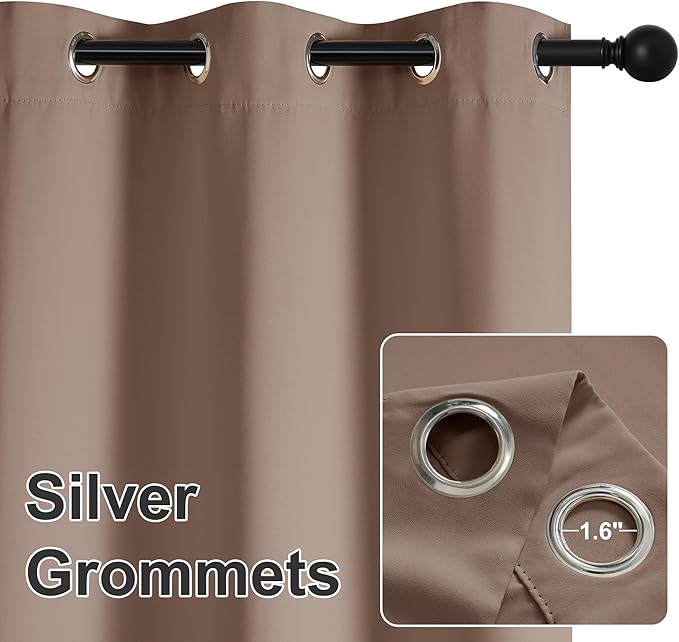 RYB HOME Outdoor Curtains Waterproof - Image 4
