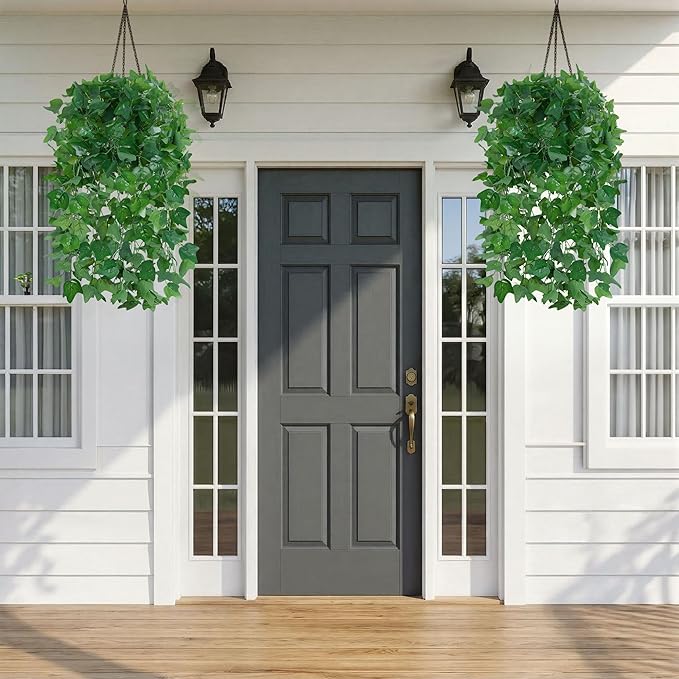 Faux Outdoor Plants Fake Hanging Plants - Image 7