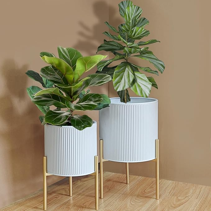 ARNIS Modern Plant Pots, Large Size Metal Pots - Image 6