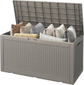 Outdoor Storage Box, Resin Deck Boxes Indoor and outdoor, Waterproof Storage by NBYSGO