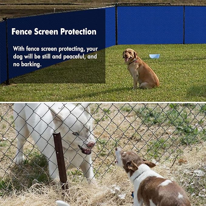 UPGRADE Privacy Screen 5' x 50' Fence Commercial Shade Cover - Image 6
