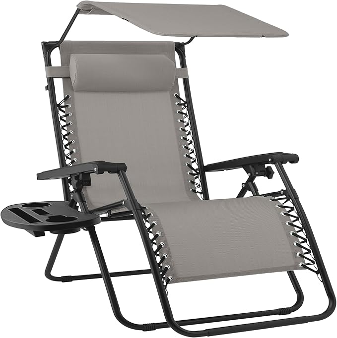 Best Choice Products 30” Wide Folding Zero Gravity Outdoor Recliner Patio by BestChoiceProducts