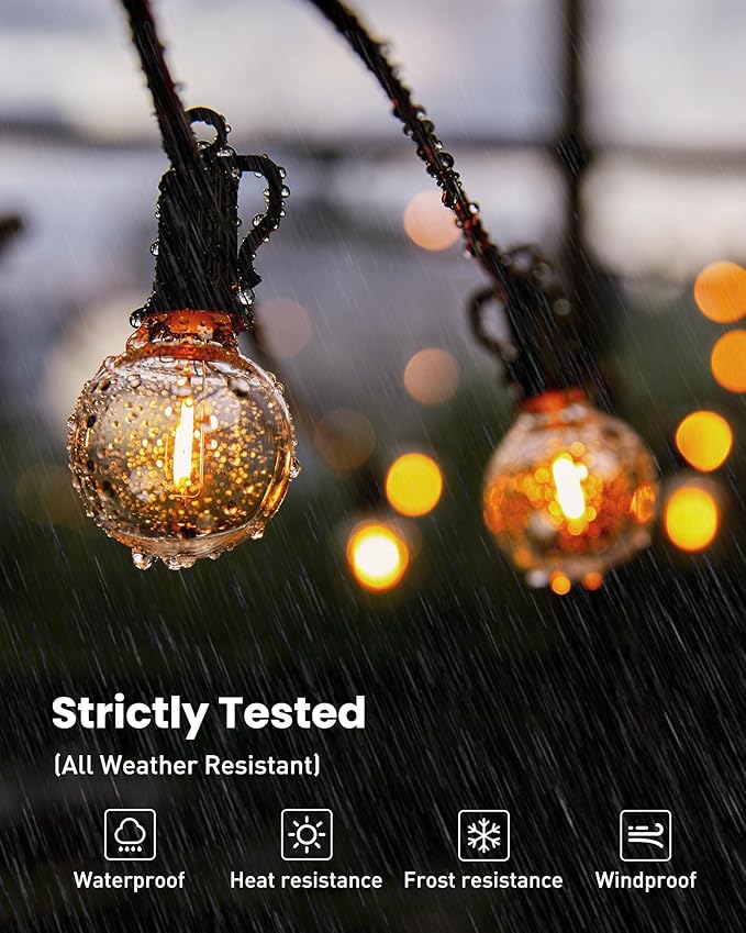 Brightown 209FT LED Outdoor String Lights - Image 2