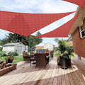 Patio Paradise 25' x 25' x 25' Sun Shade Sail Triangle Canopy Shade Cloth by Patio