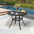 MELLCOM 42'' Round Outdoor Dining Table by MELLCOM