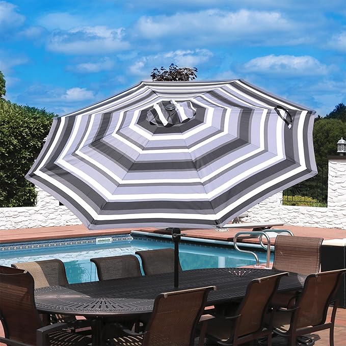 Sunnydaze Outdoor Patio Umbrella - Image 6